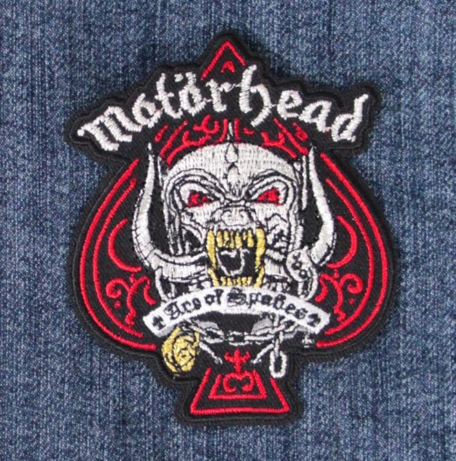 Motorhead Ace of Spades w Warpig Iron-On Patch