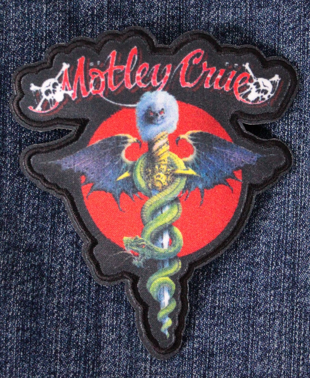 Motley Crue Dr. Feelgood Iron-On Patch
