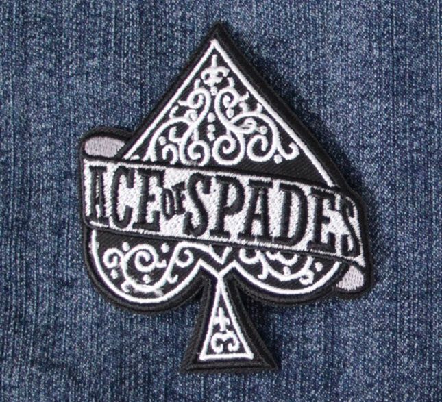 Motorhead Fancy Ace of Spades Iron-On Patch