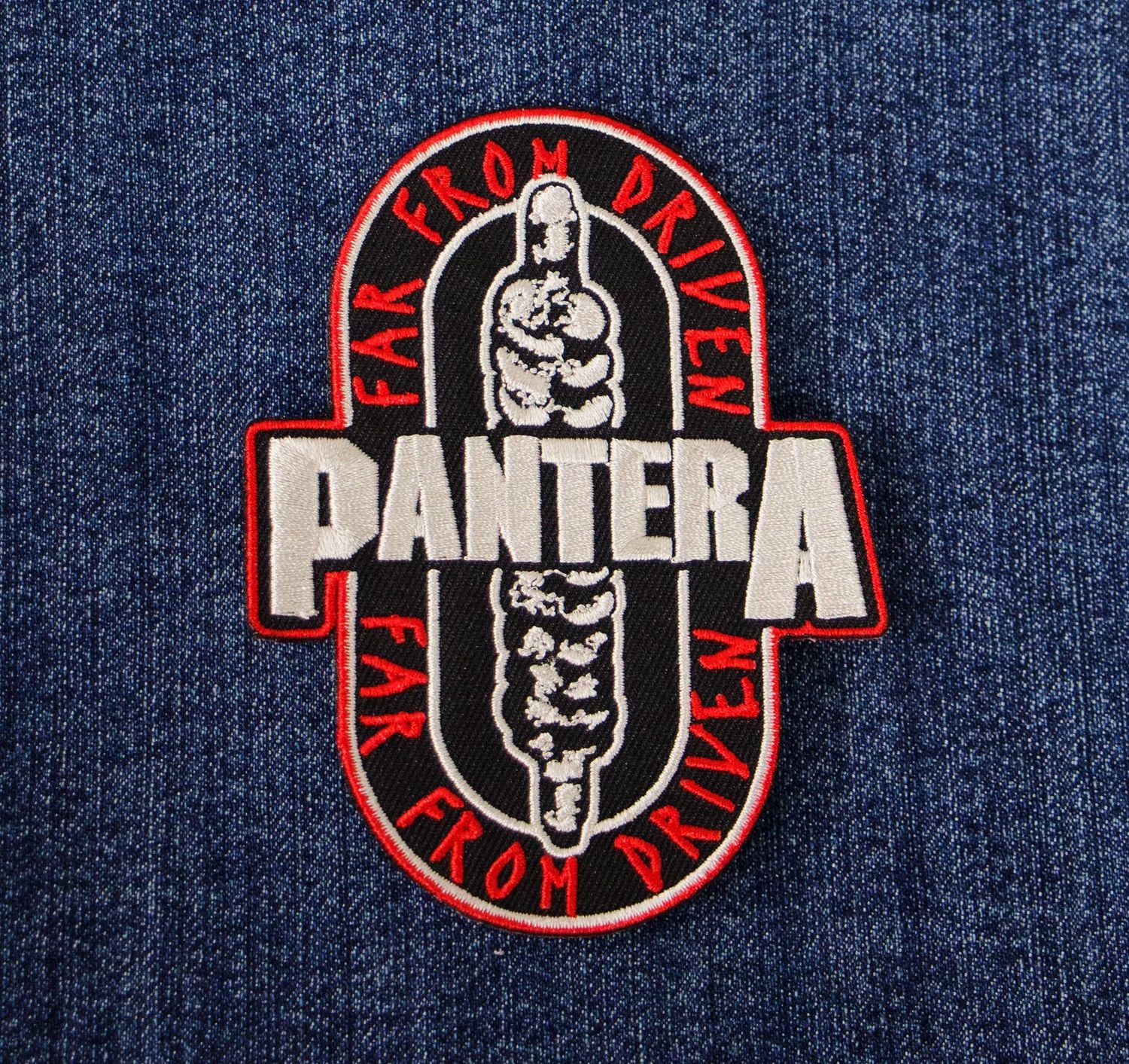 Pantera - Far From Driven - Iron-On Patch