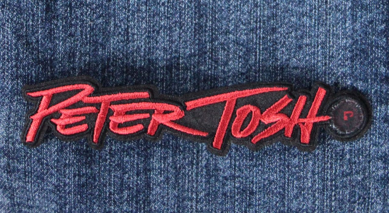Peter Tosh Logo Iron-On Patch