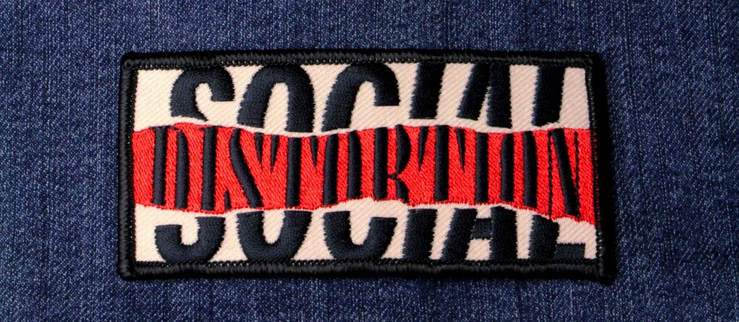 Social Distortion - Ripped Logo - Iron on Patch