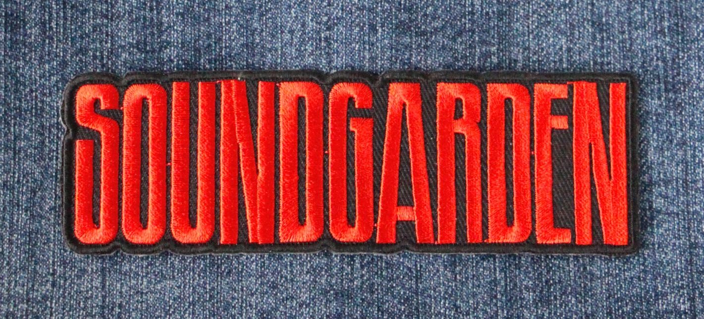 Soundgarden Red Logo Iron-On Patch