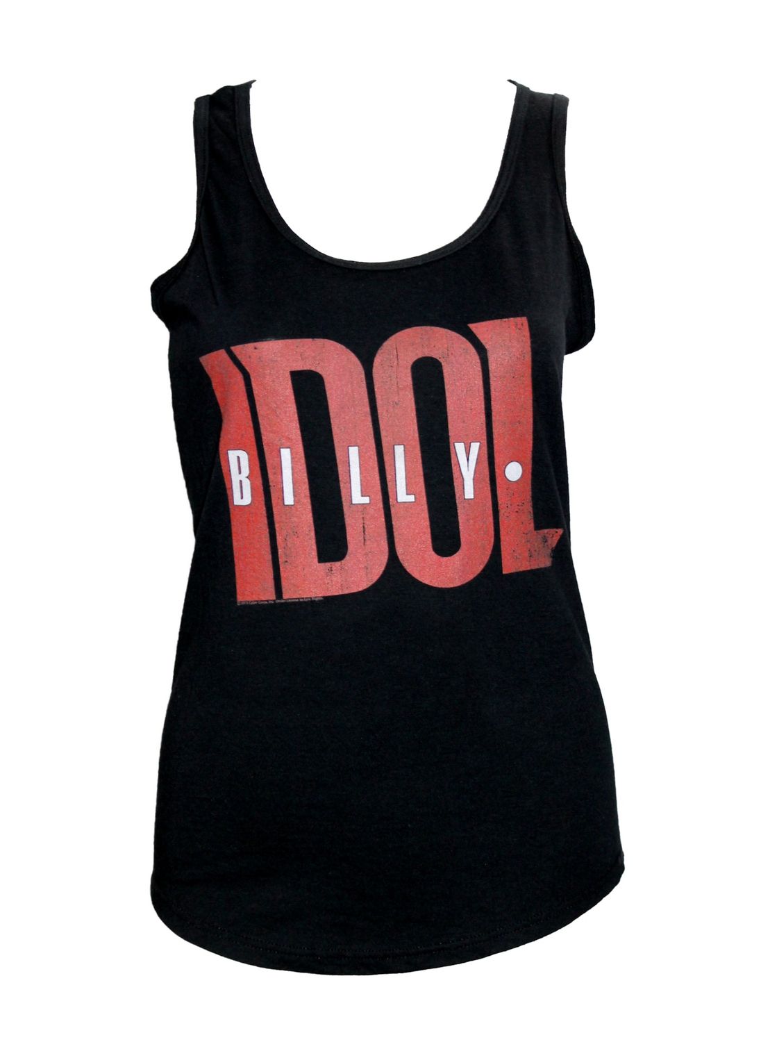 Billy Idol IDOL Womens Racerback - BLK
