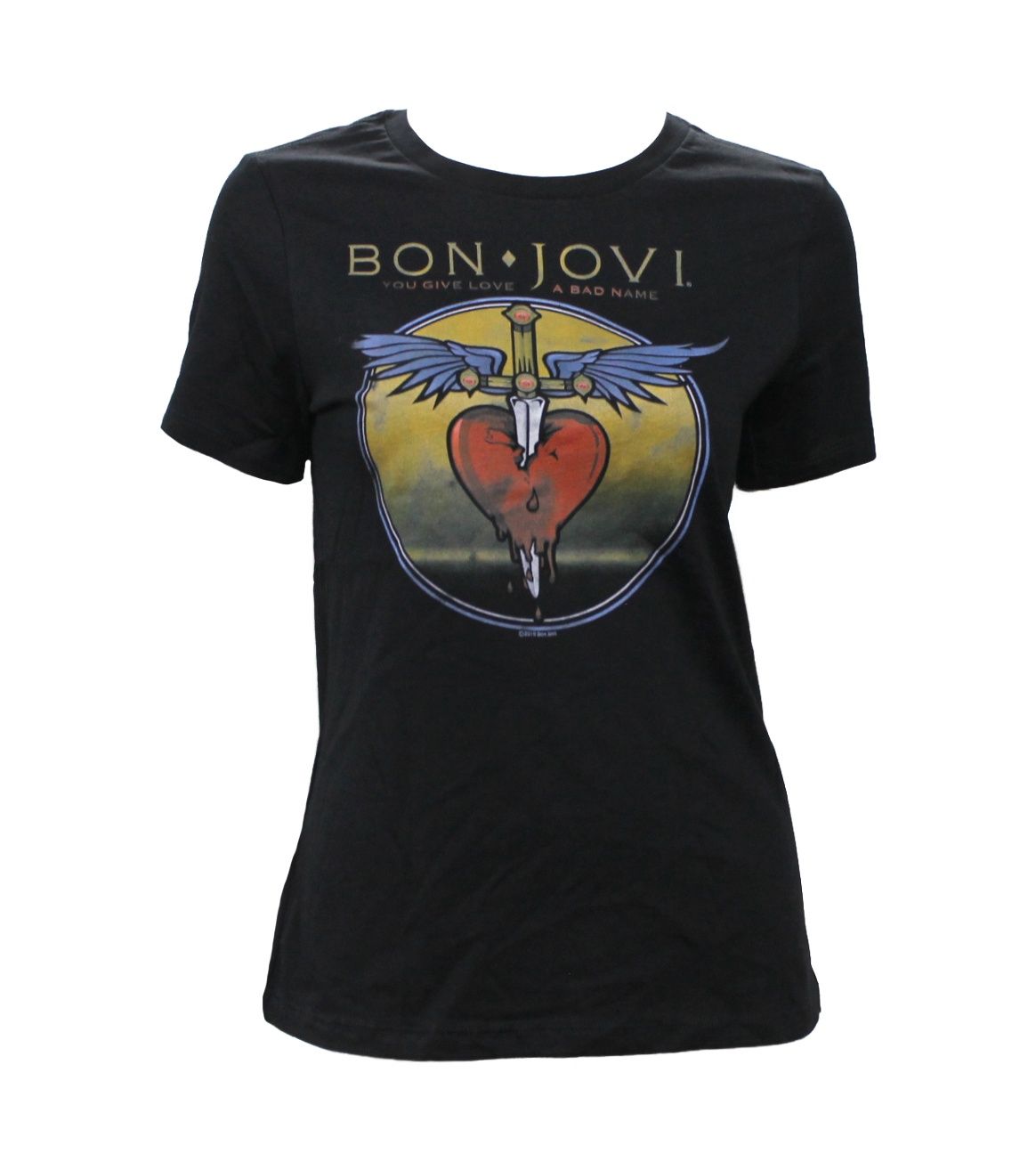 Bon Jovi You Give Love A Bad Name - Tshirt Black