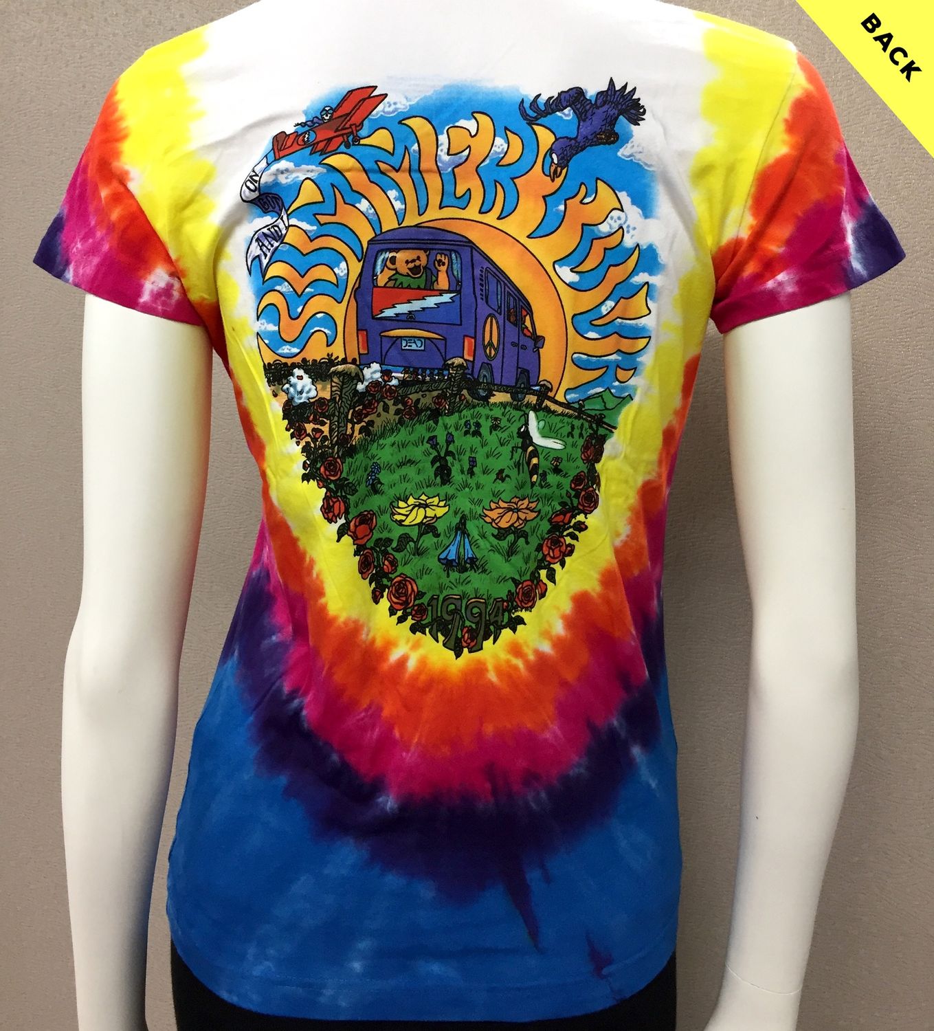 Grateful Dead Tye Dye Bus Womens
