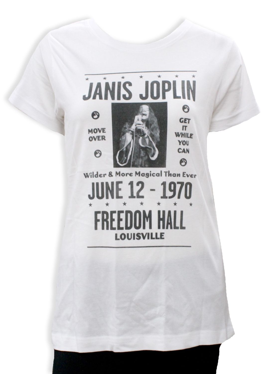 Janis Joplin Freedom Hall Womens - White