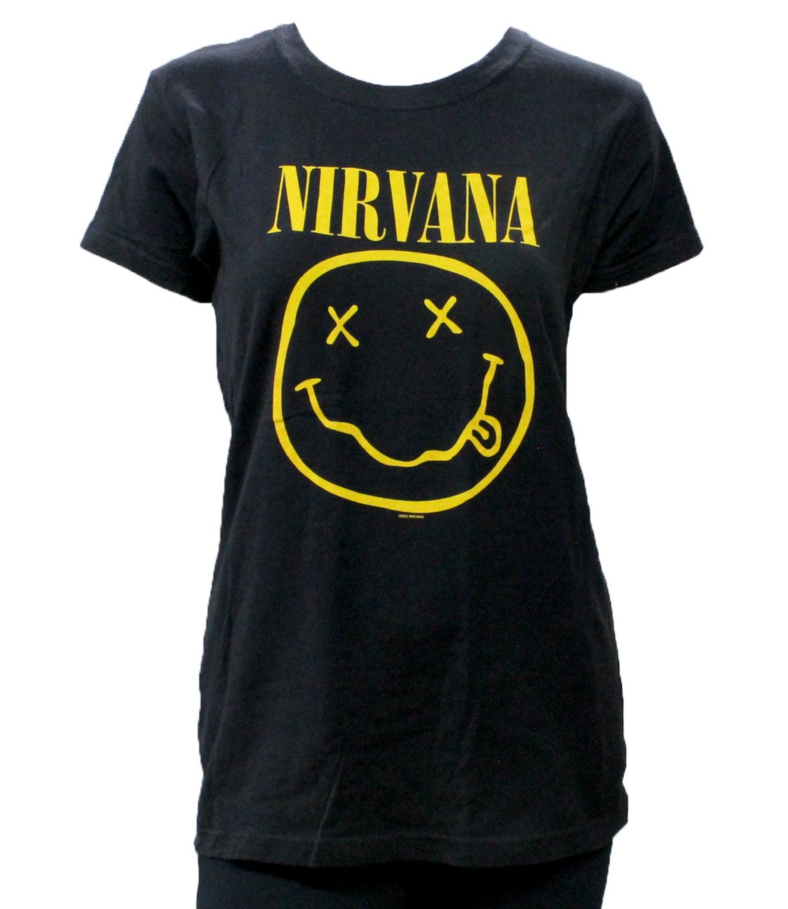Nirvana Smiley Face Women's - Black