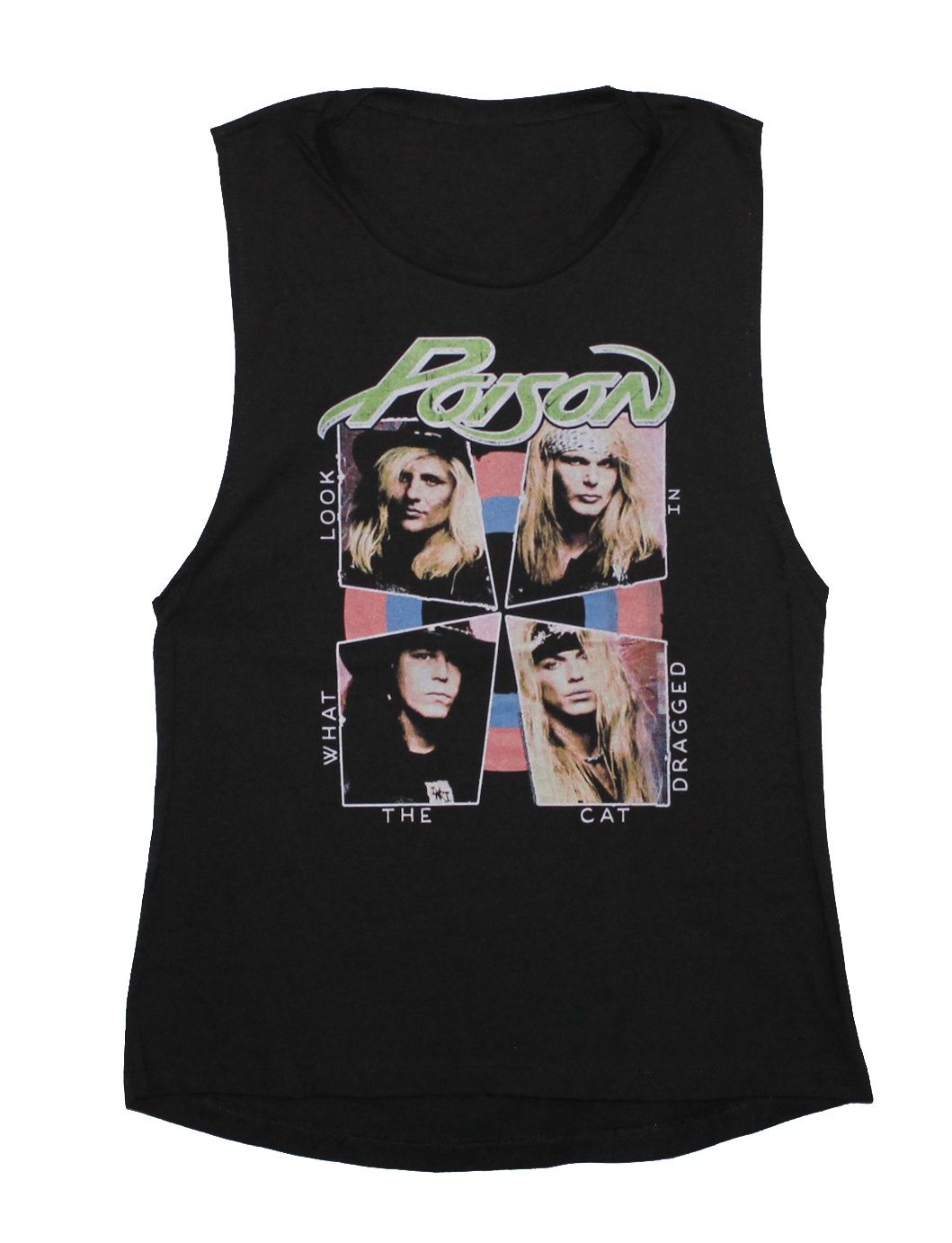 Poison Cat Dragged In Women's Muscle Tank