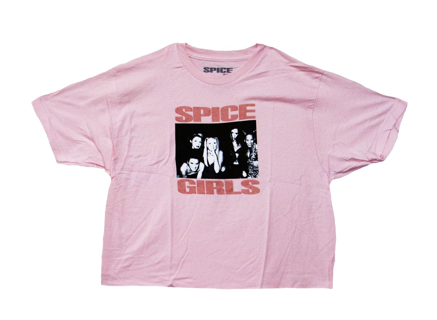 Spice Girls - B&amp;W Photo Crop - PINK (JUNIOR)