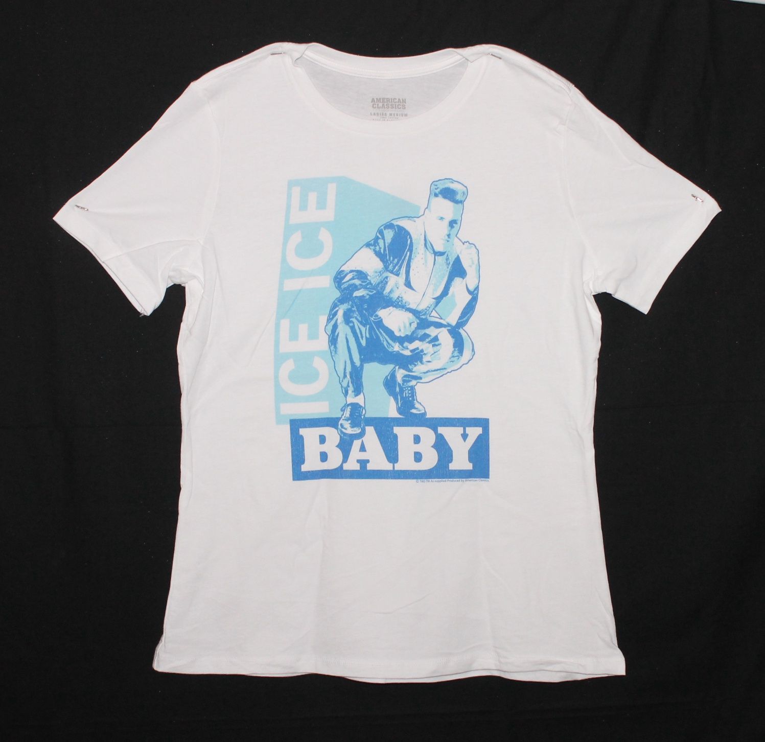 Vanilla Ice Ice Ice Baby Women's Tee - WHT
