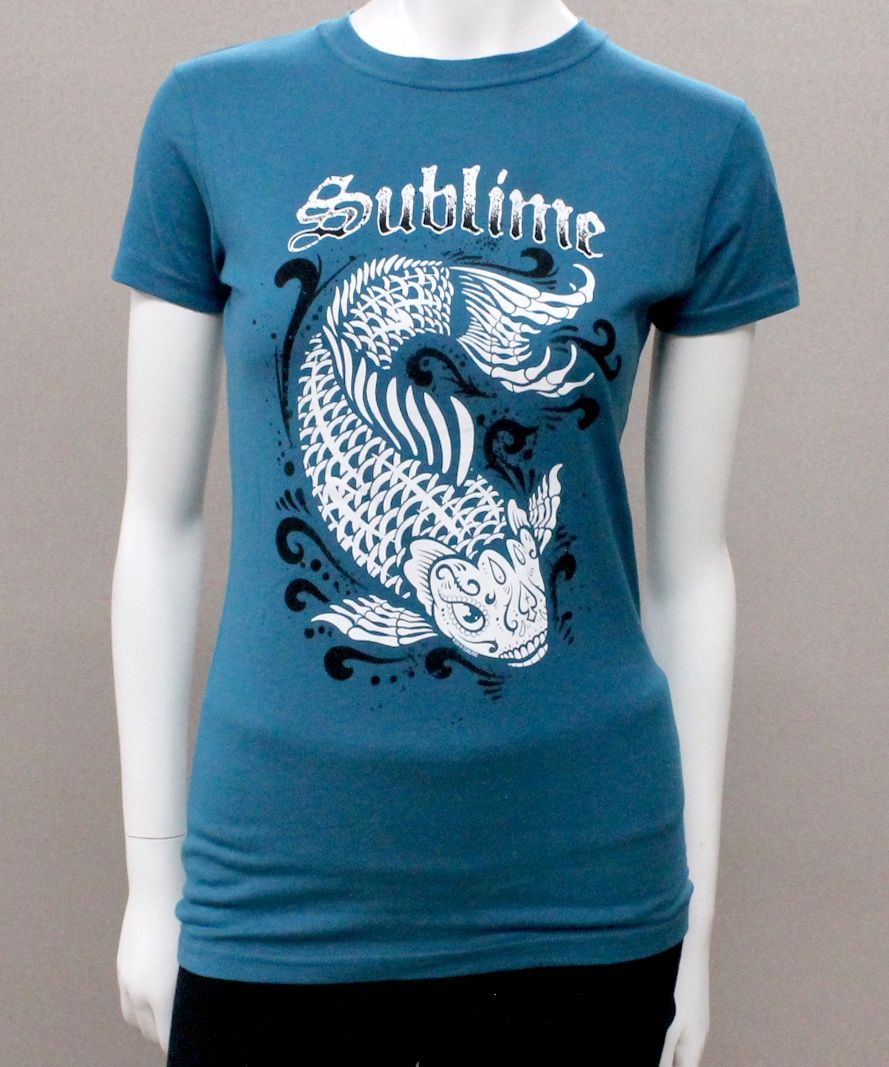 Sublime Koi Fish Women's-Dark Teal
