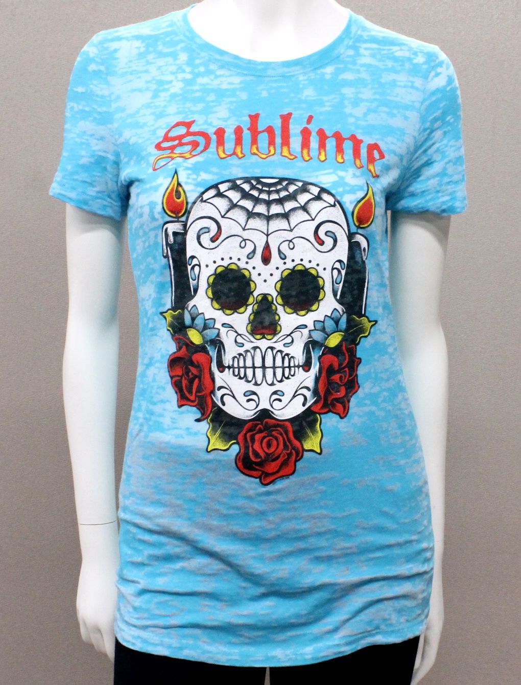 Sublime Sugar Skull Women's-Blue