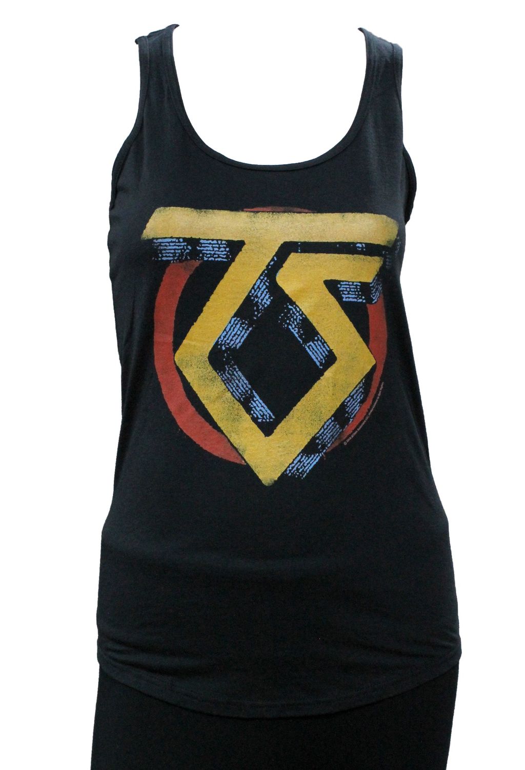 Twisted Sister - Vintage Logo Ladies Racerback - BLK