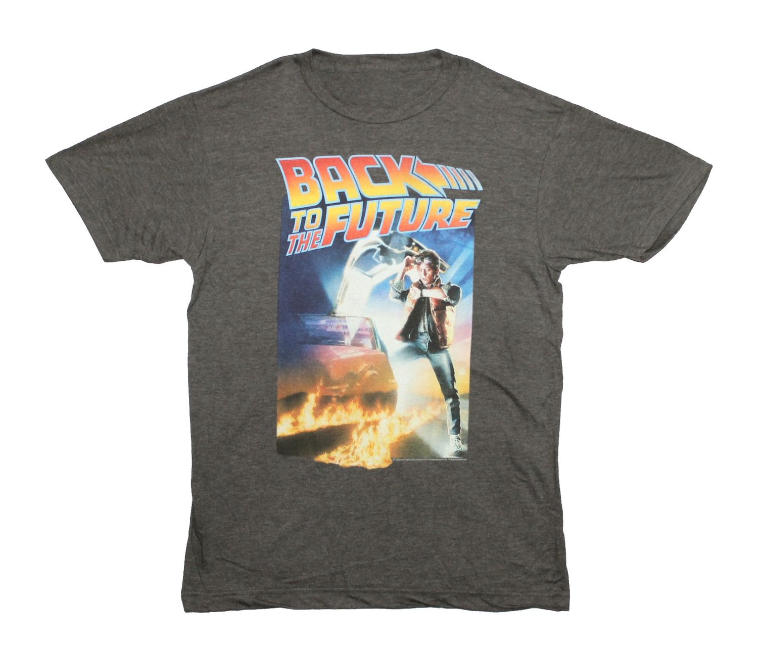 Back to the Future Poster Logo - BLK HTHR