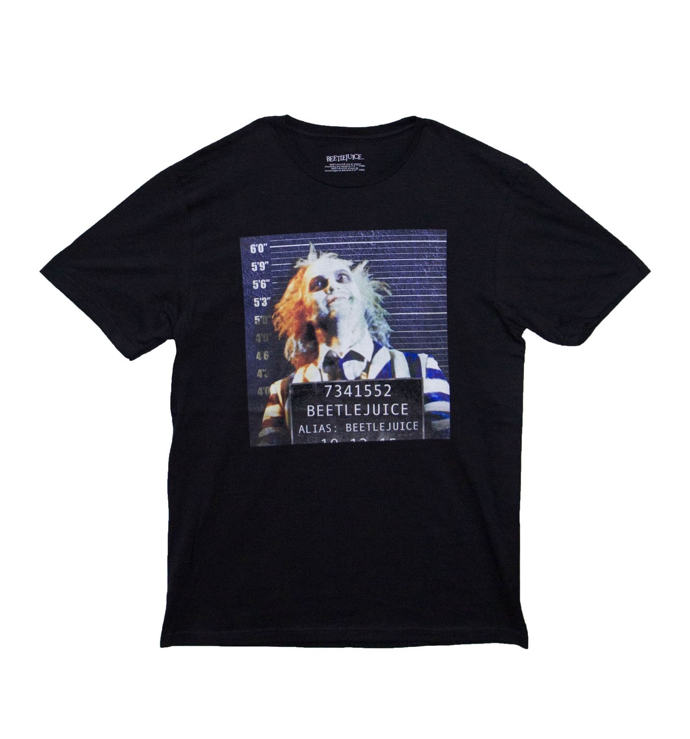 Beetlejuice Mugshot - Black