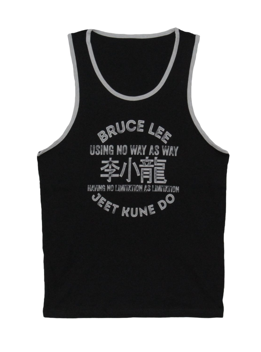 Bruce Lee - Symbols - BLK/GRY HTHR TANK