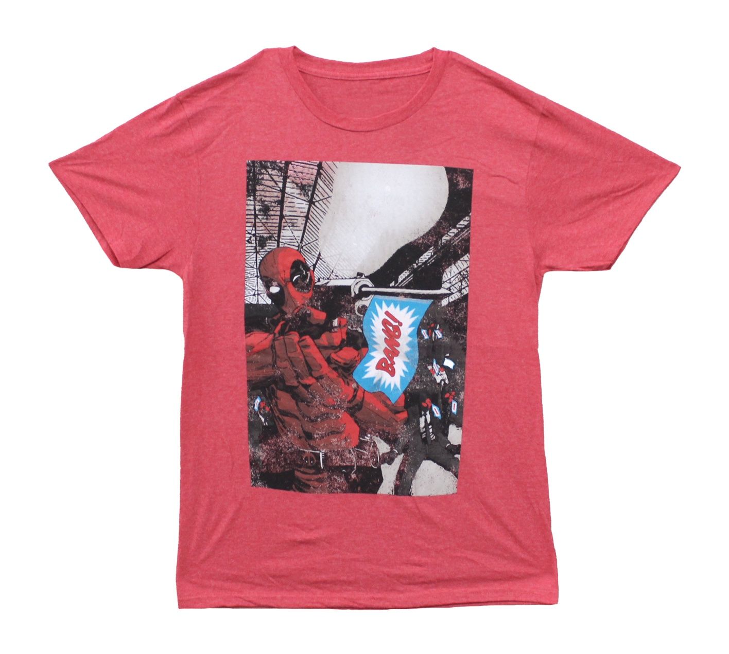 Deadpool Bang-Red Heather
