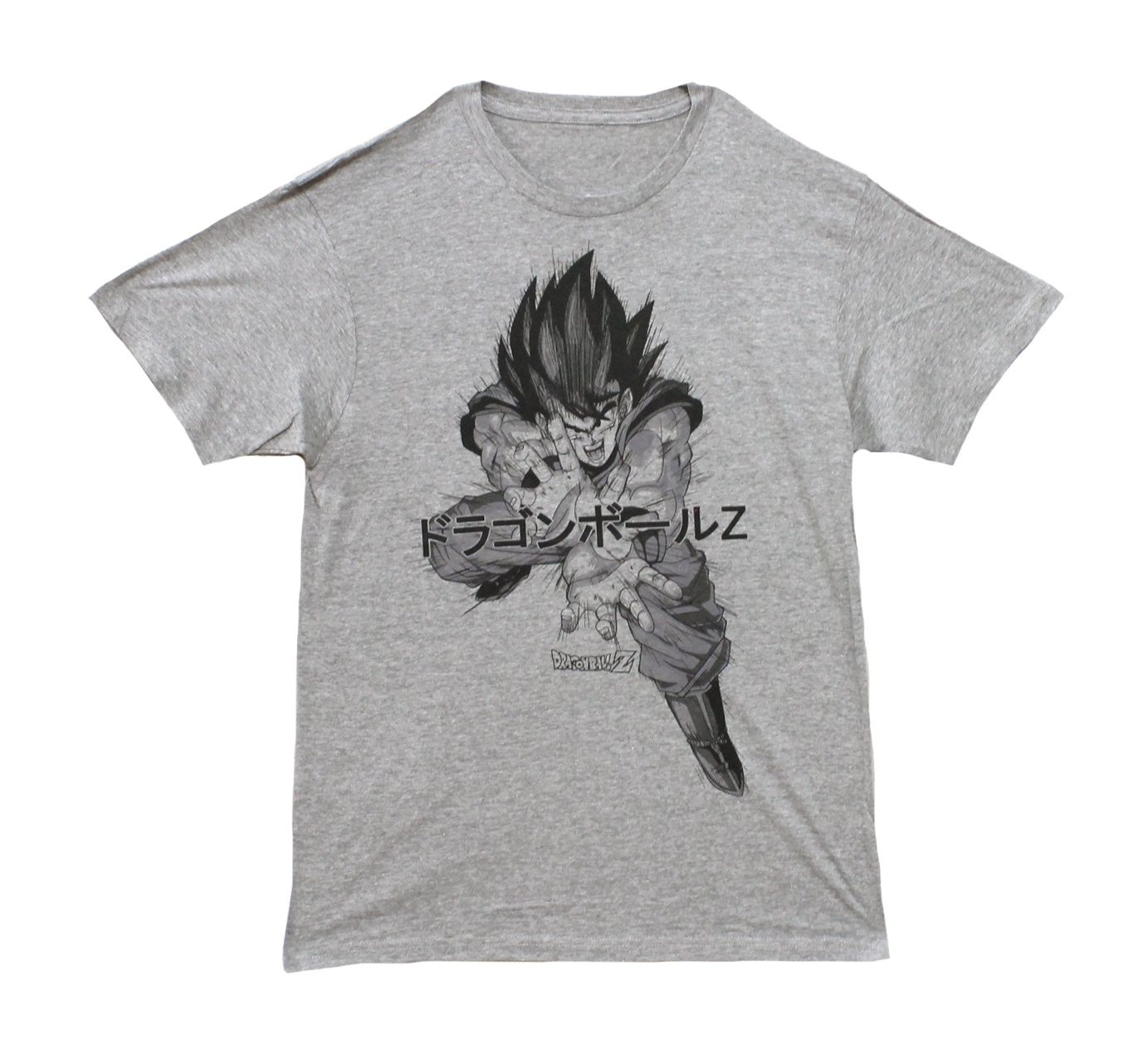 Dragonball Z Goku Energy Wave - Heather Grey