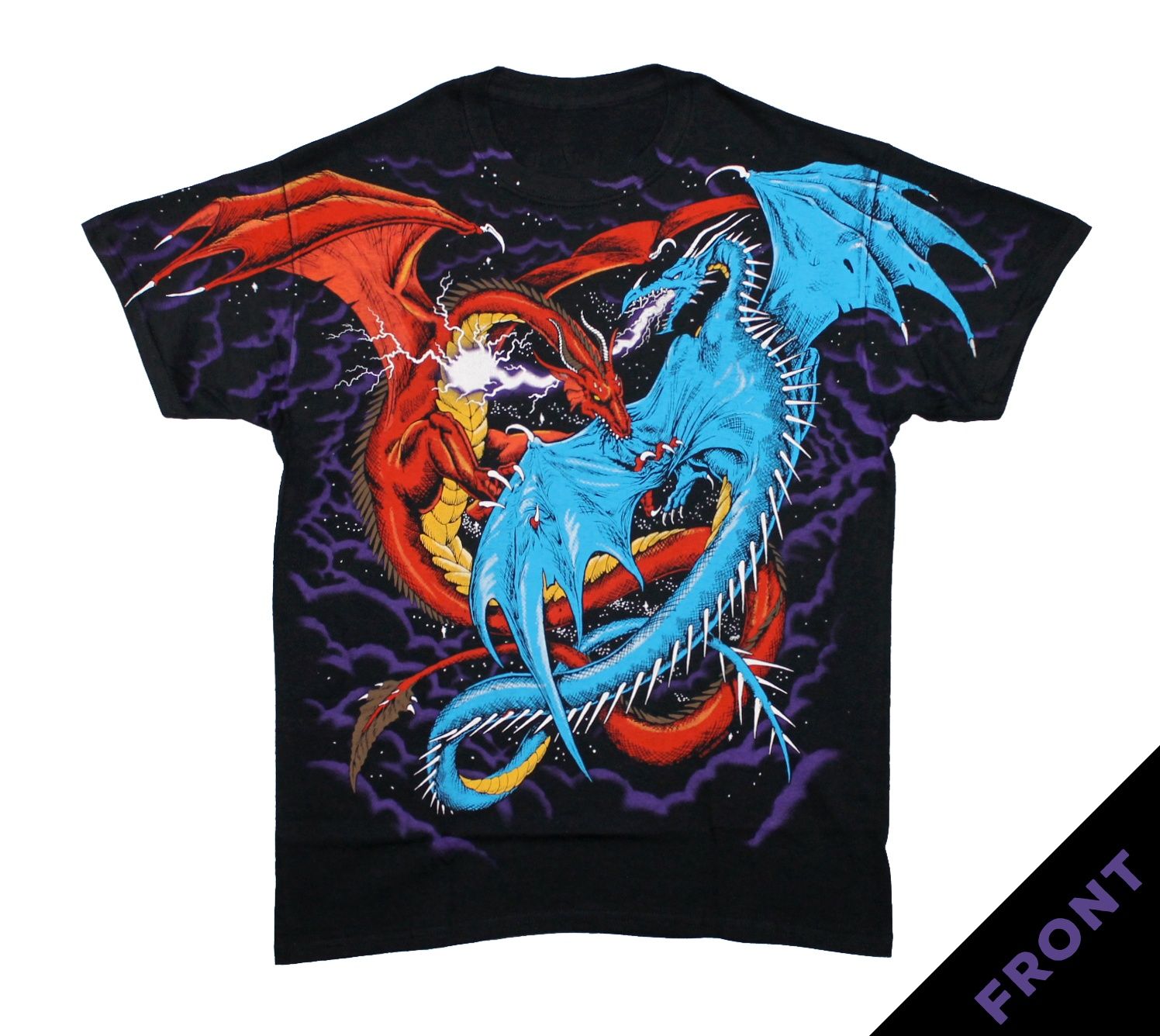 Fantasy Dueling Dragons - BLK