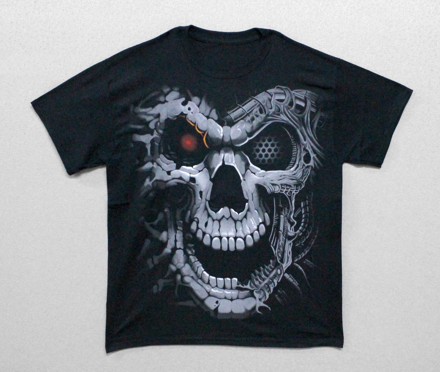 Fantasy Skull Terminator-Black