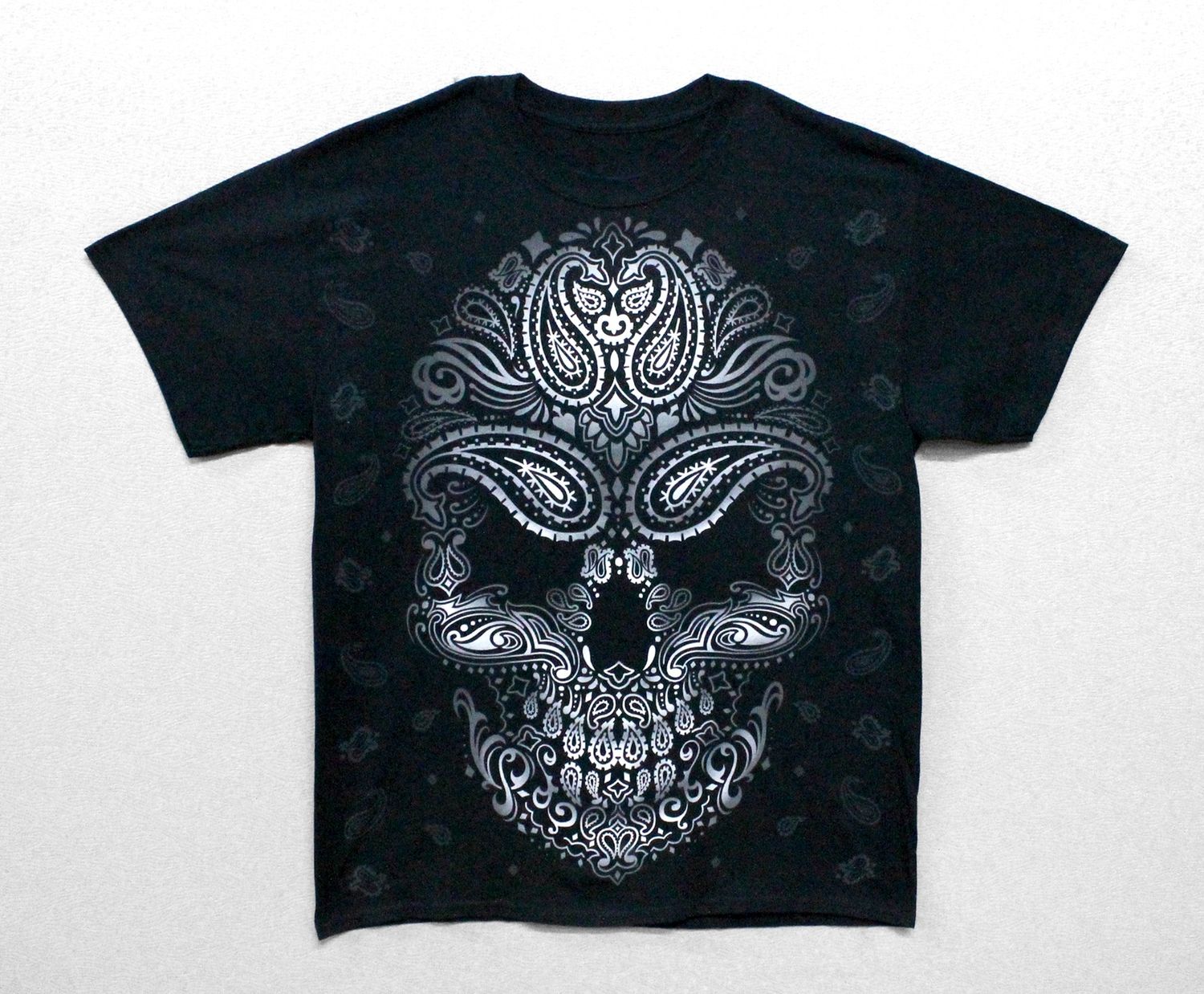 Fantasy Sugar Skull-Black