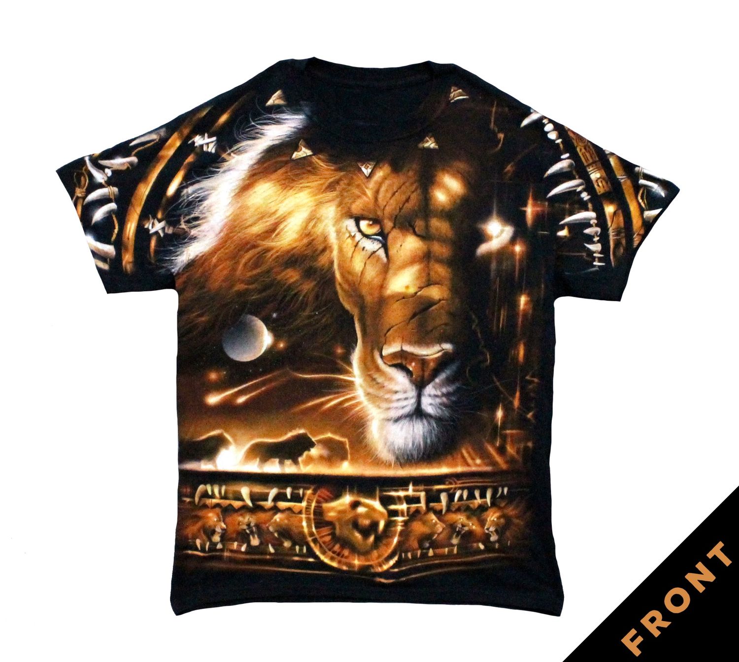 Fantasy Tribal Lion - Black