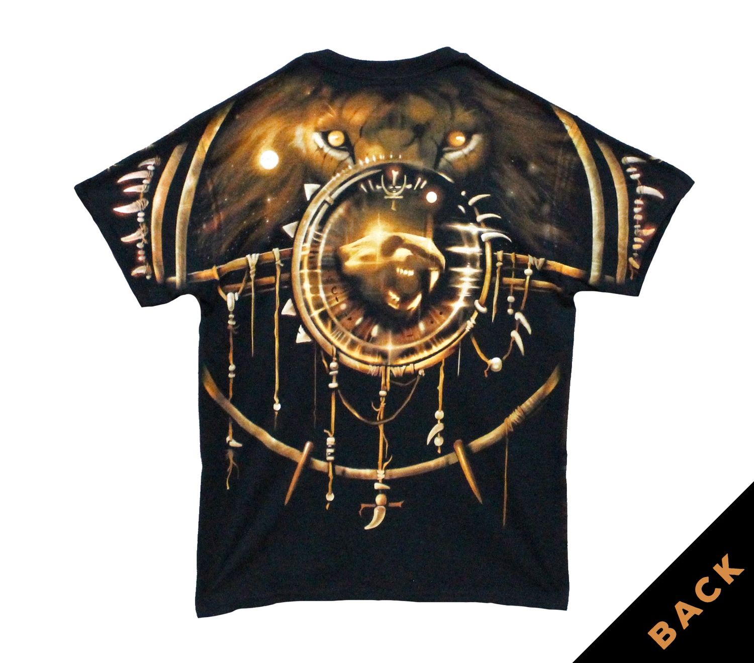 Fantasy Tribal Lion - Black