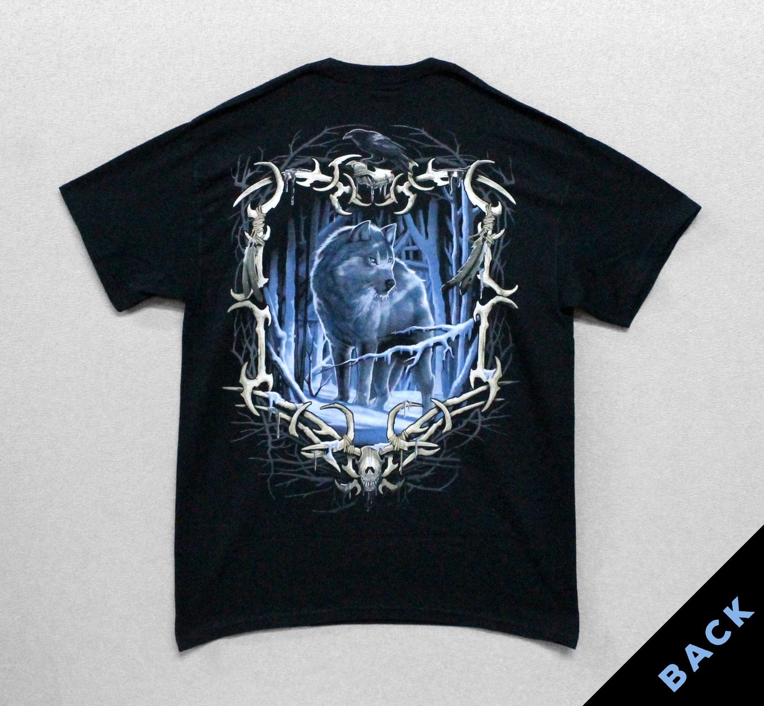 Fantasy Wolf Run - Black