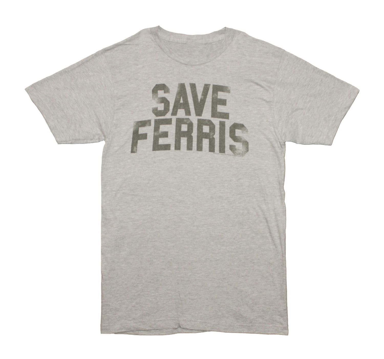 Ferris Bueller Save Ferris - Heather Grey