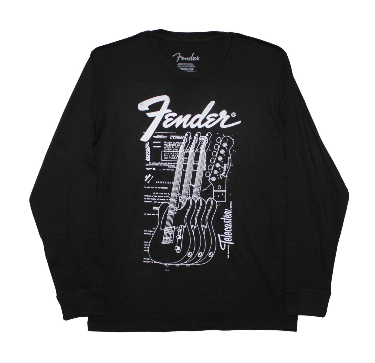 Fender Guitar Longsleeve - BLK