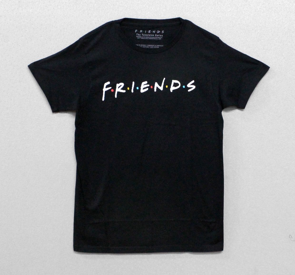 Friends White Logo - Black