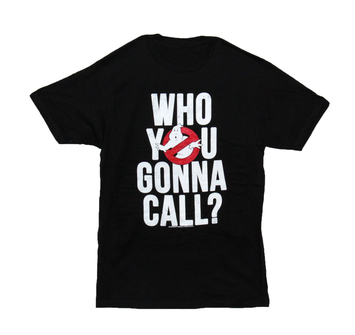 Ghostbusters Who You Gonna Call - Black