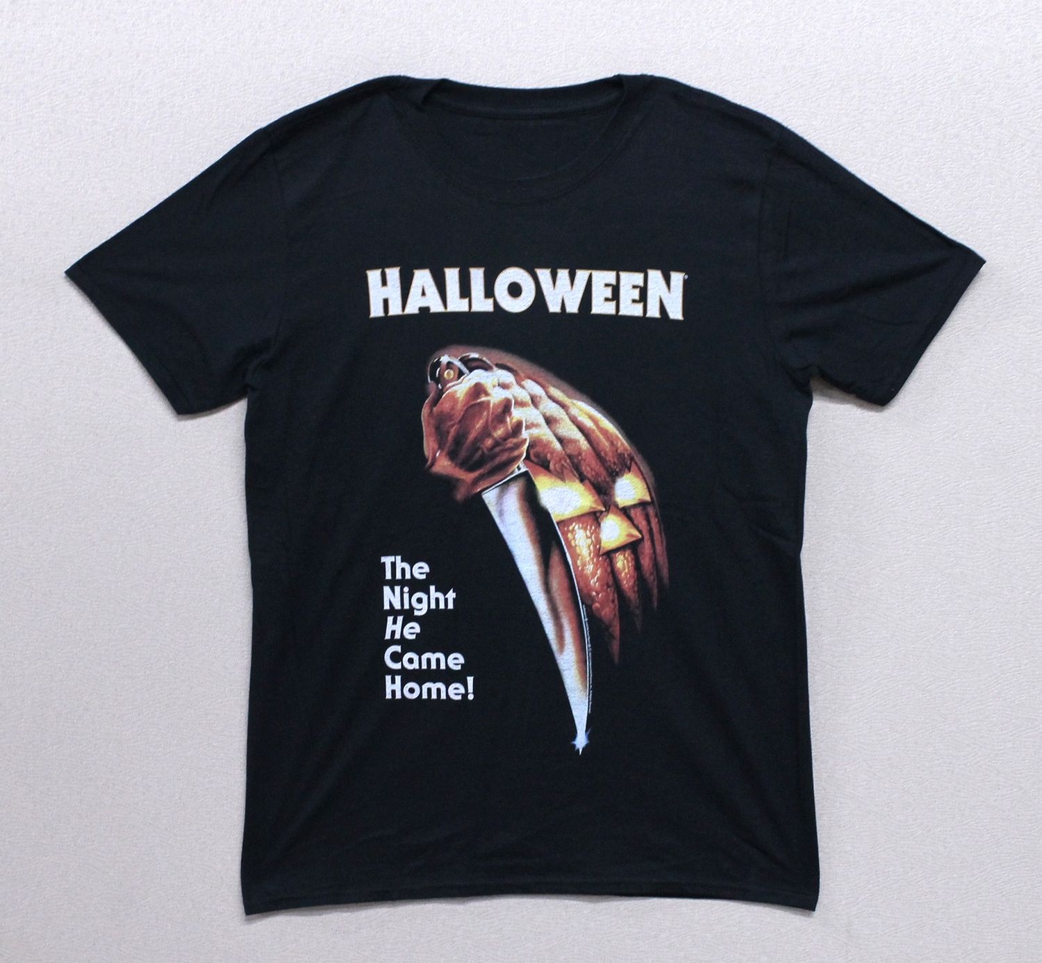 Halloween - The Night He Came Home Distressed (This is Halloween) - Black