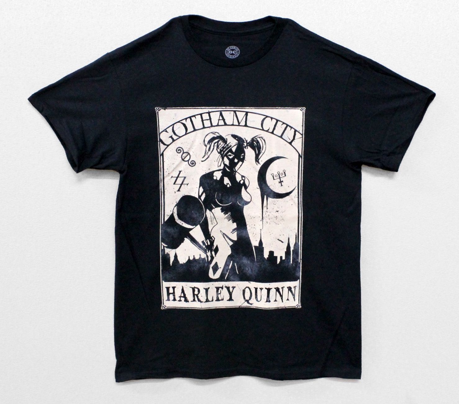 Harley Quinn Tarot Card - Black