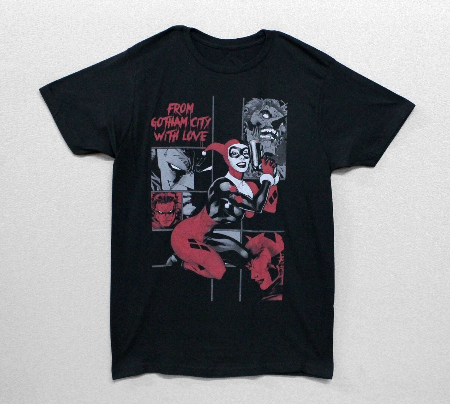 Harley Quinn From Gotham City with Love - Black