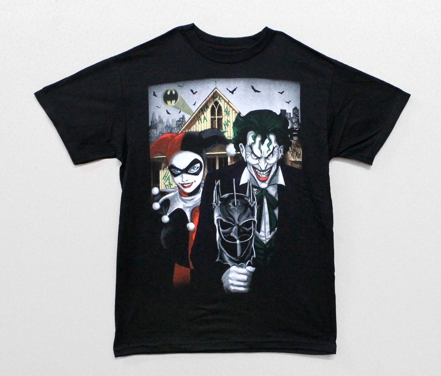 Harley Quinn Joker Suburban Gothic - Black