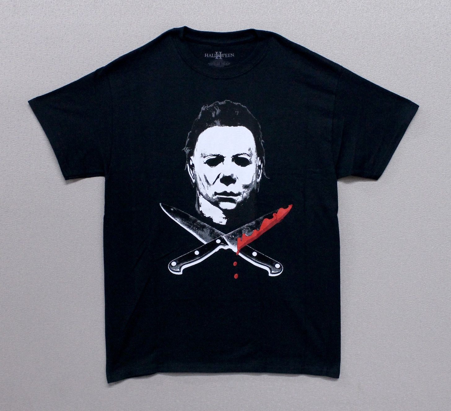Halloween Knives Cross - Black