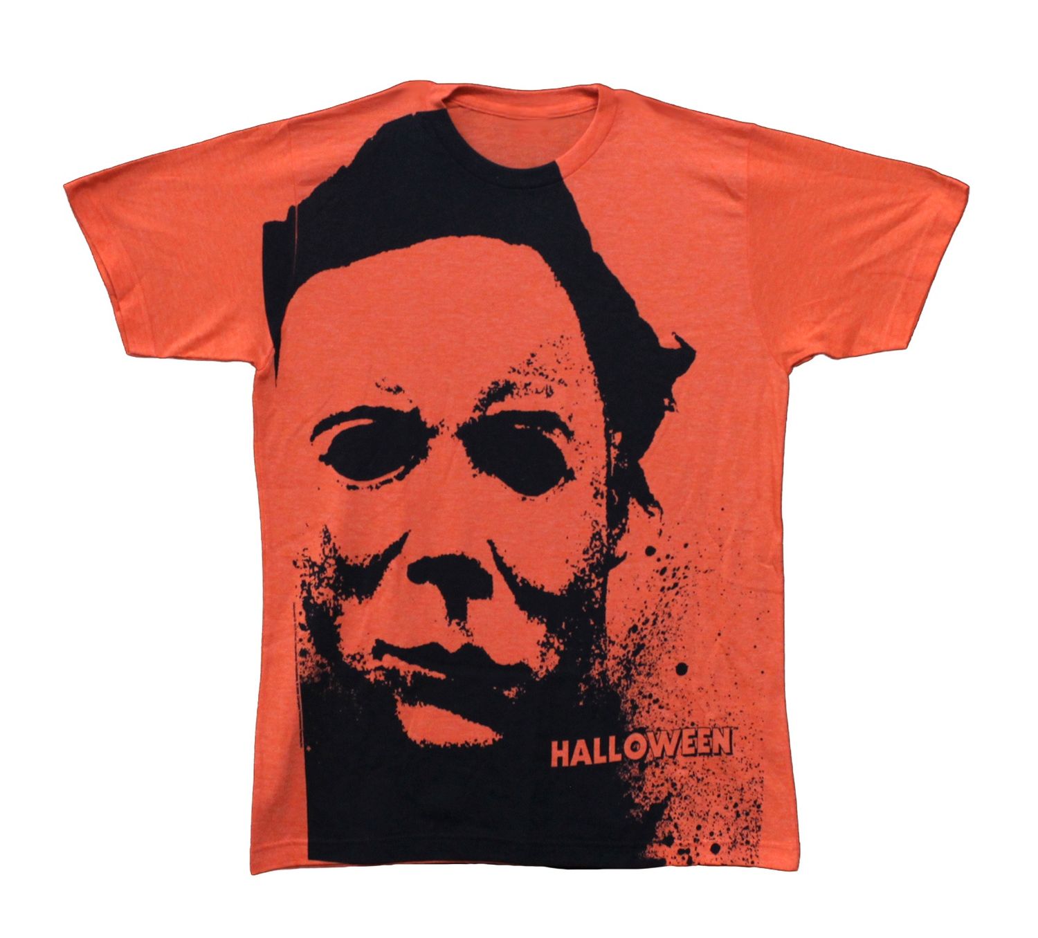 Halloween Subway Splatter Mask - Orange