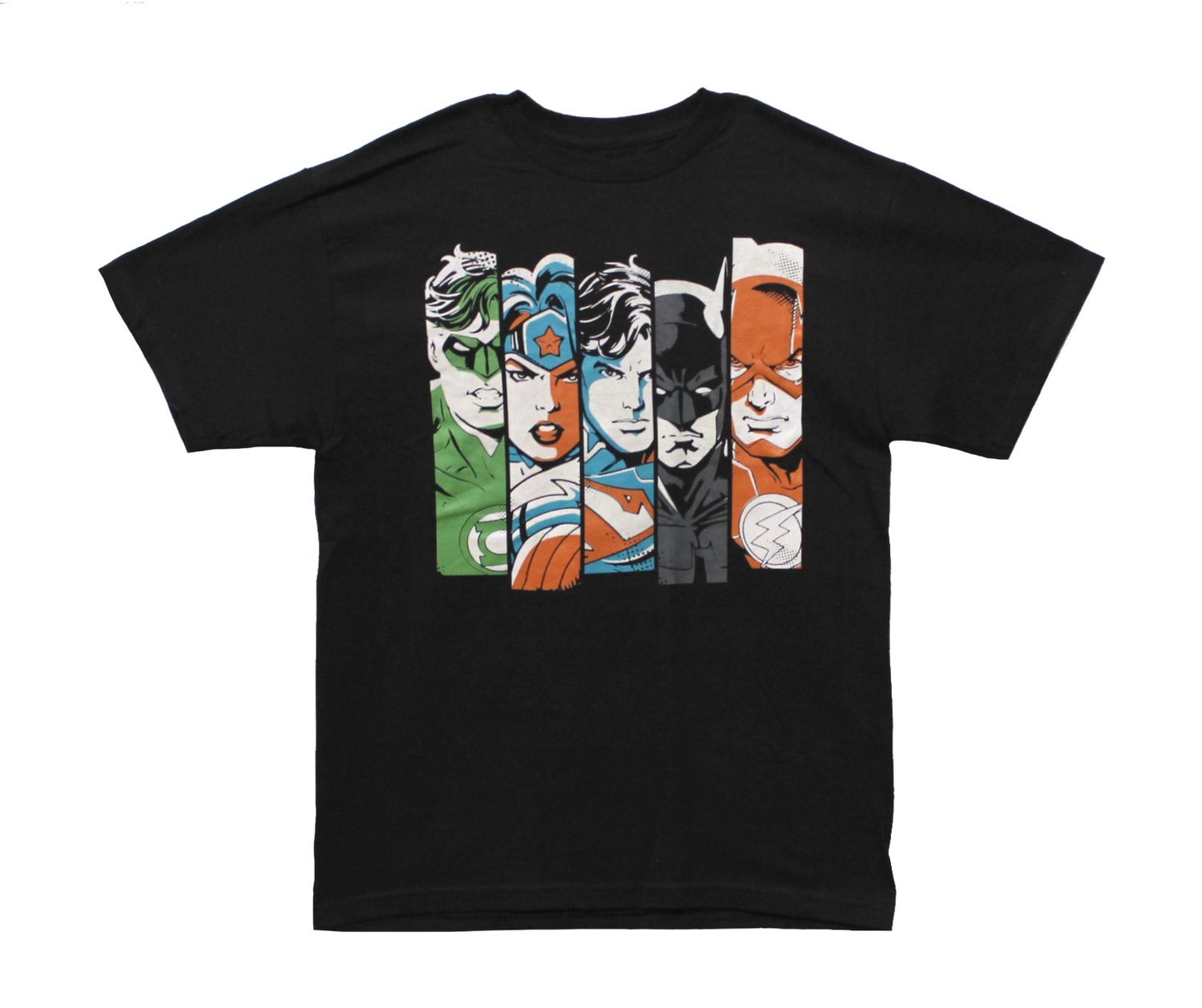 Justic League Comic Strip - Black