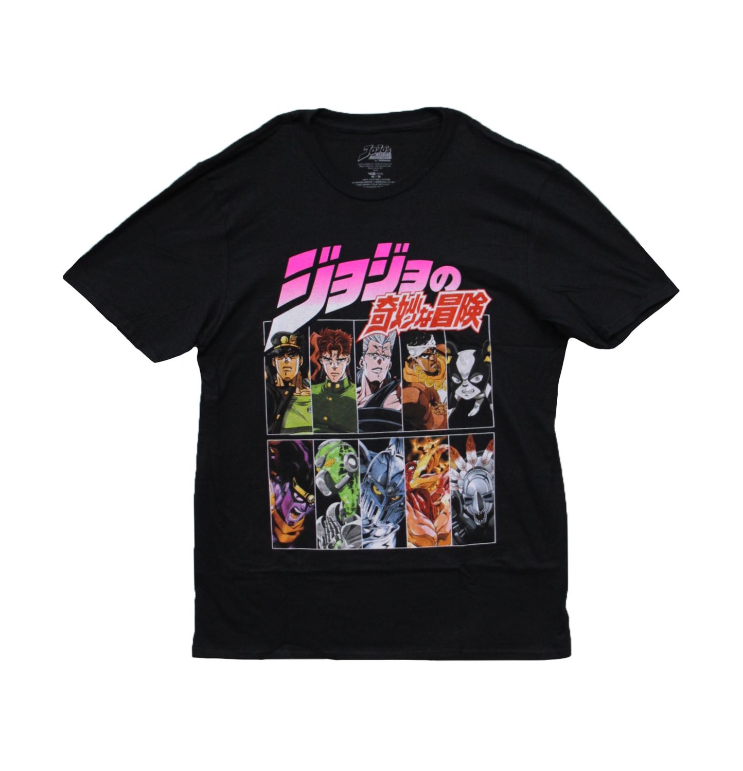 Jojo's Bizarre Adventures Multi Character tee