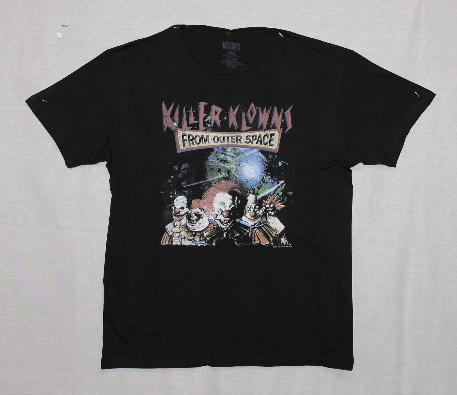 Killer Klowns From Outer Space in Space - Black