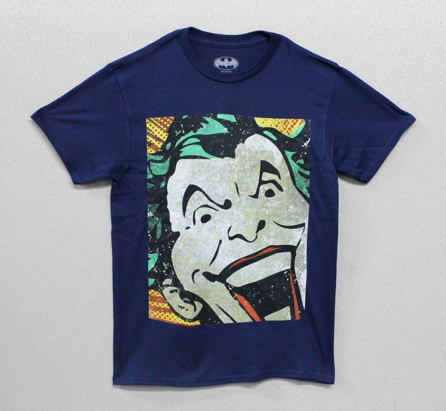 Joker Comic Portrait - Navy