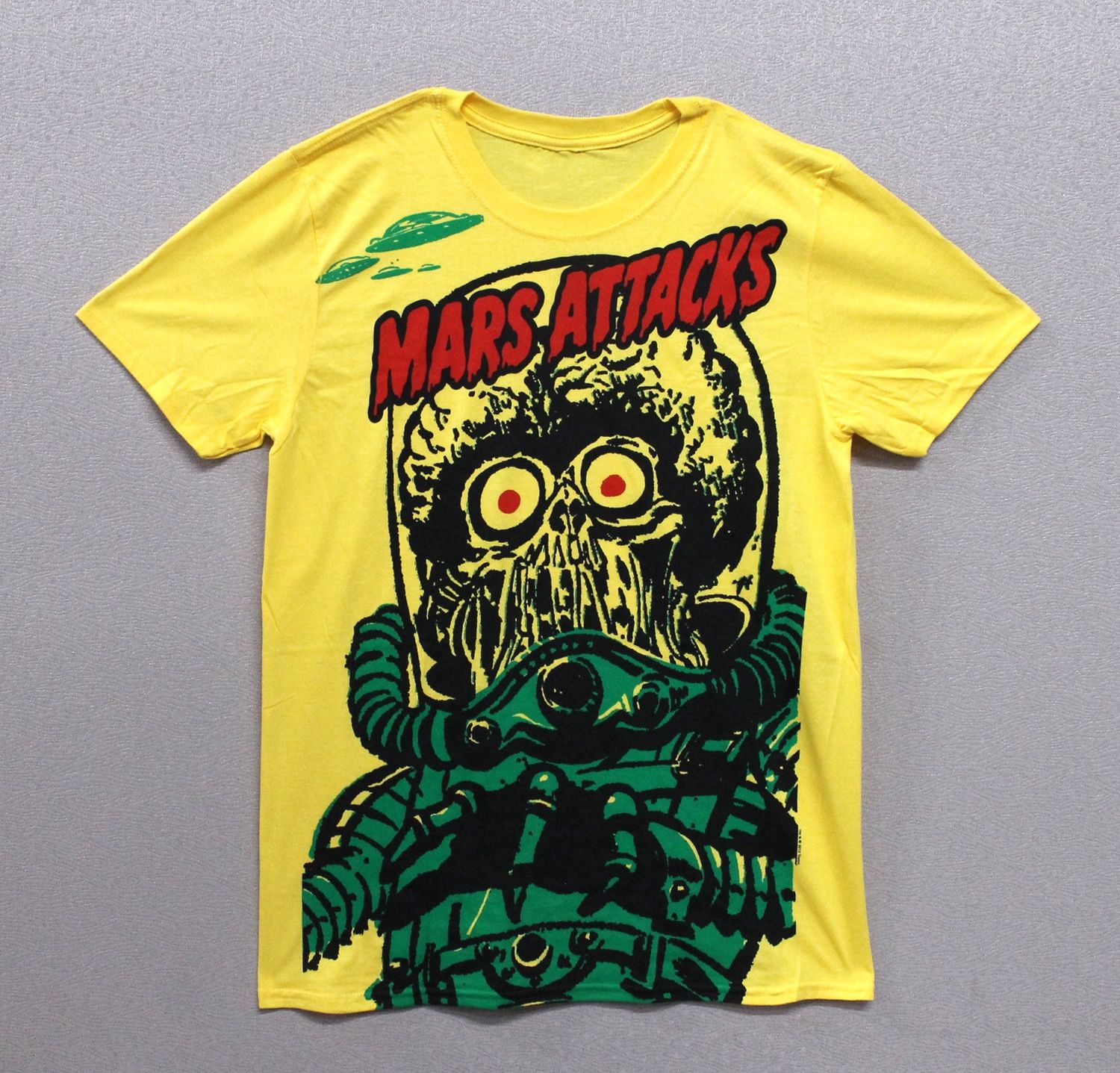 Mars Attacks Yellow Subway Tee