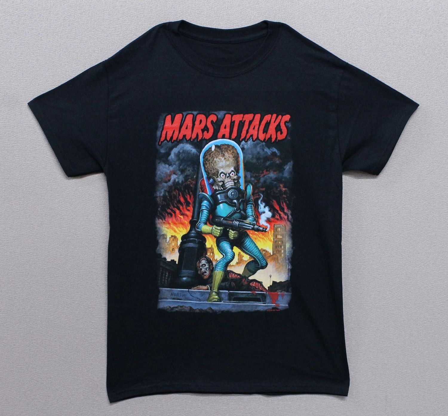 Mars Attacks City Destruction - Black