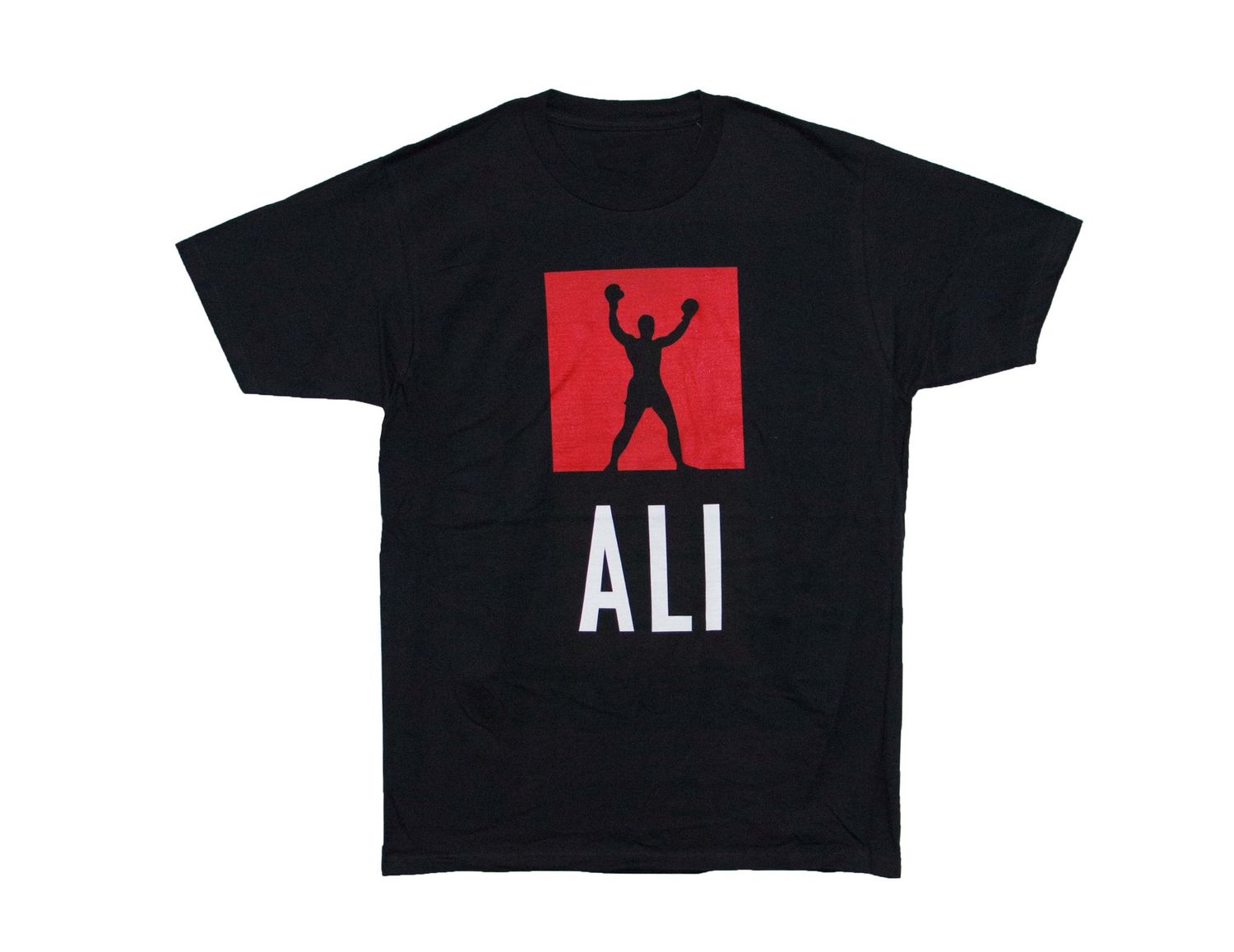 Muhammad Ali - Red Logo - BLK
