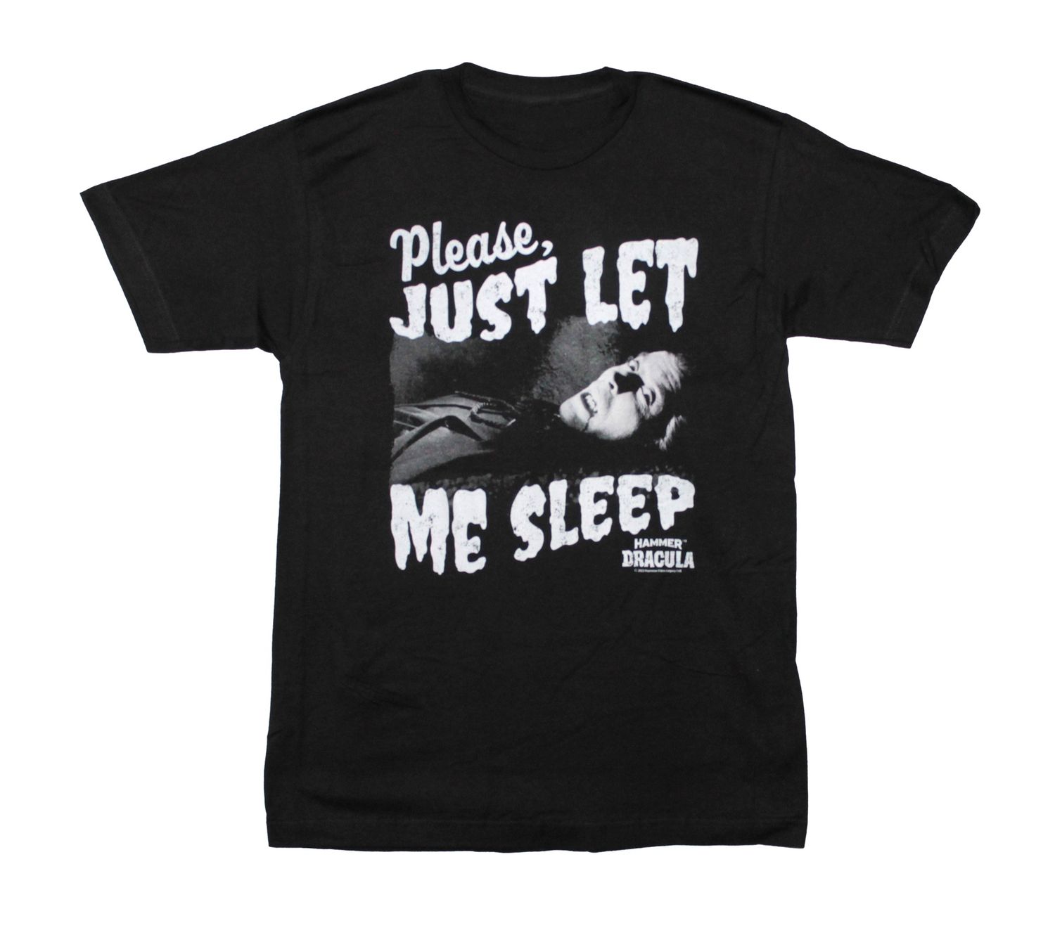 Please Just Let Me Sleep Dracula - BLK