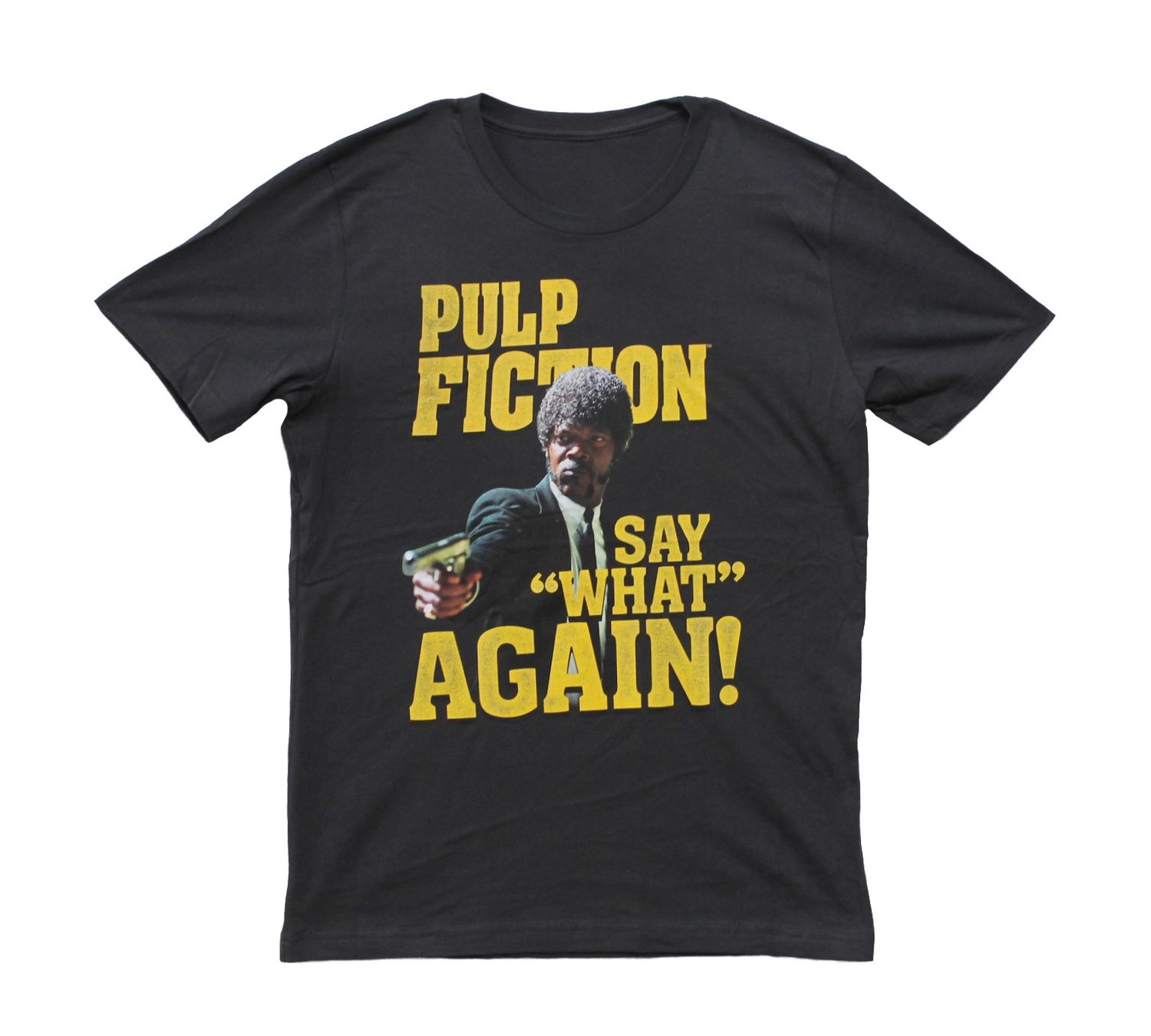 Pulp Fiction Say What - Charcoal