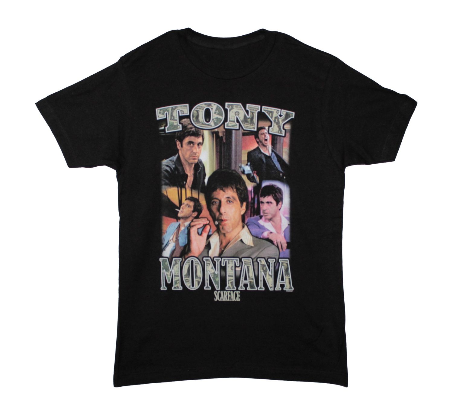 Scarface Tony Montana Collage - BLK