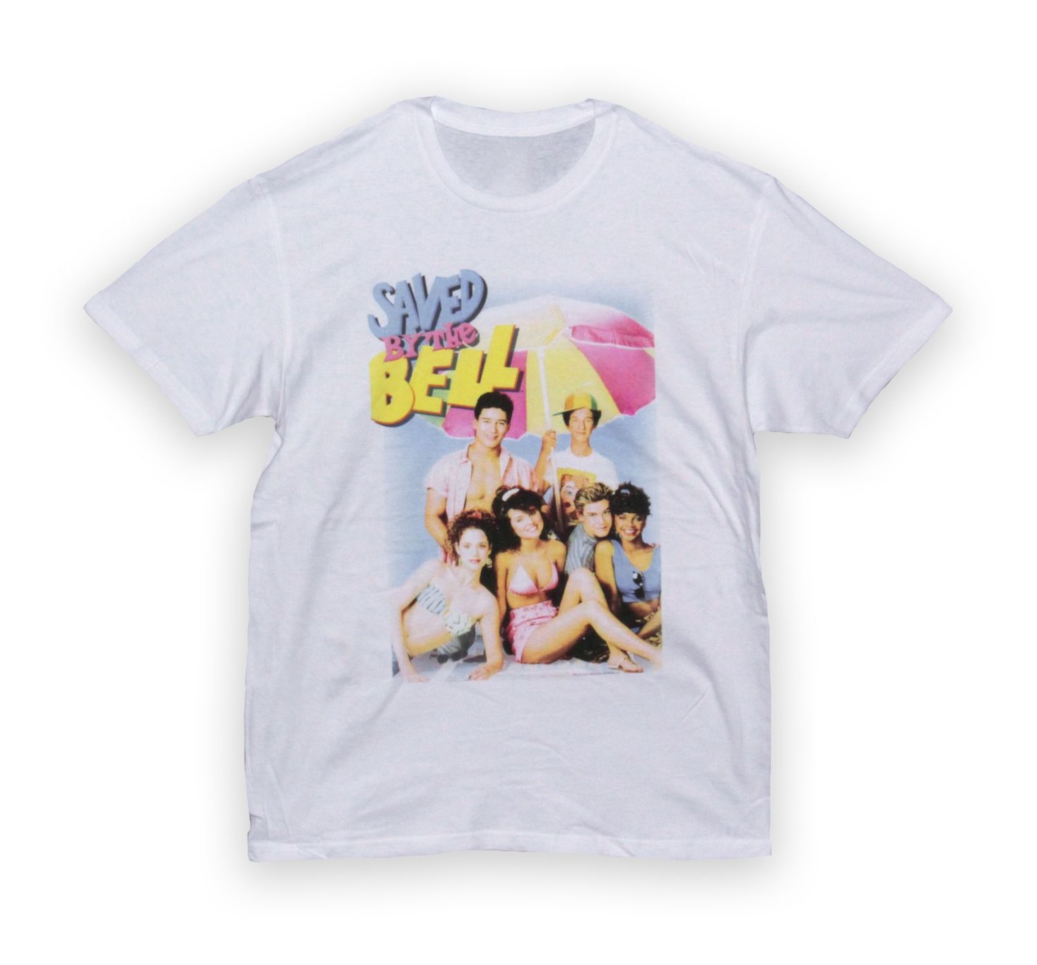 Saved by the Bell - Faded Beachy- White